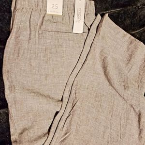 Chico Linen Pants size 2.5 / L 14 NEW